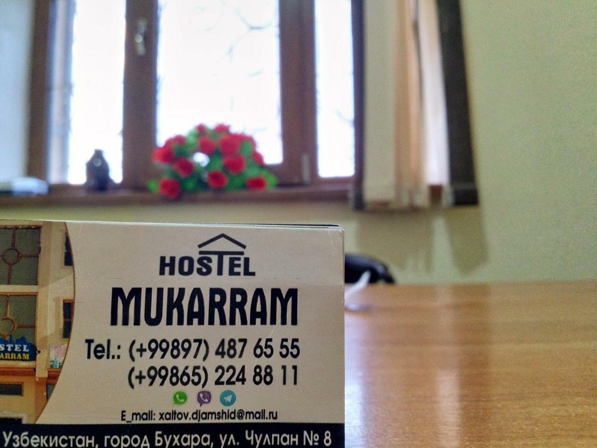 Hostel Mukarram Buhara Dış mekan fotoğraf